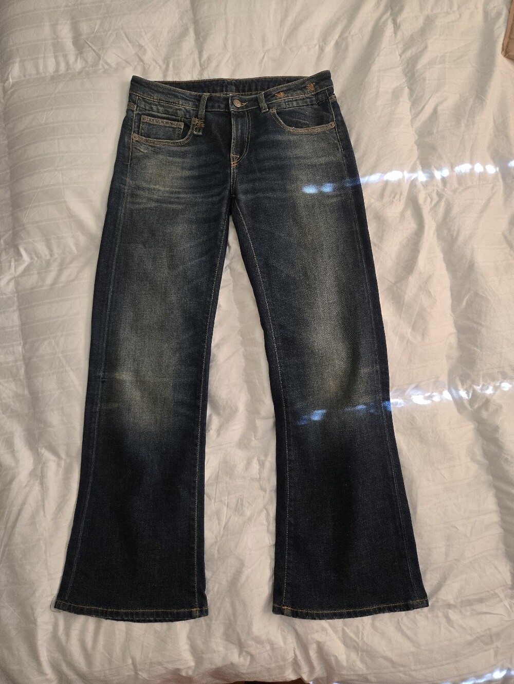 R13 Boy Flare Jean in Ansel Bleu Size 28